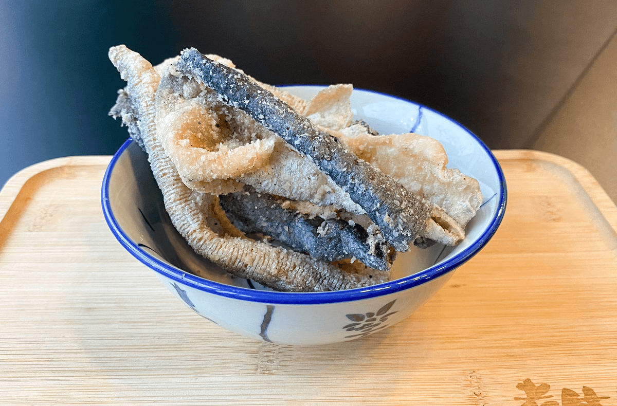 Deep Fried Crispy Fish Skin 香脆炸魚皮