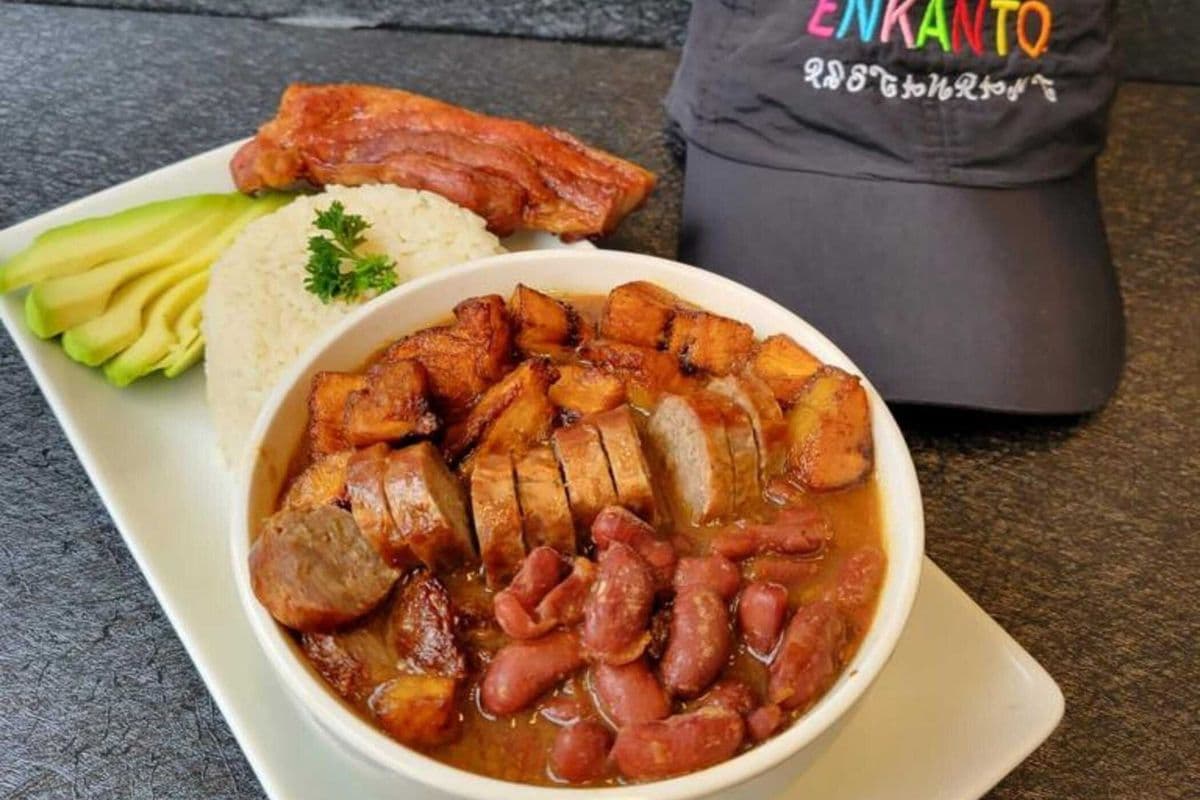 Beans casserole - Cazuela de frijoles (420 Cal)