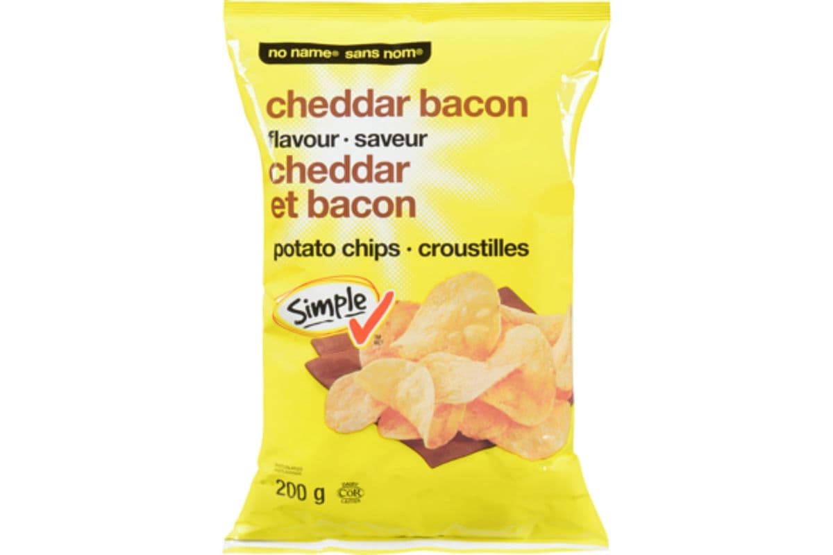 No Name Cheddar Bacon Potato Chip (200g)