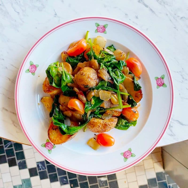 Florentine Potatoes