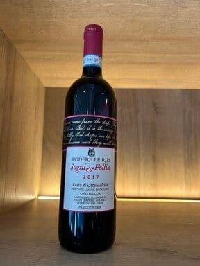 Podere Le Ripi, Sogni e Follia, Rosso Di Montalcino DOC, Toscane, Sangiovese