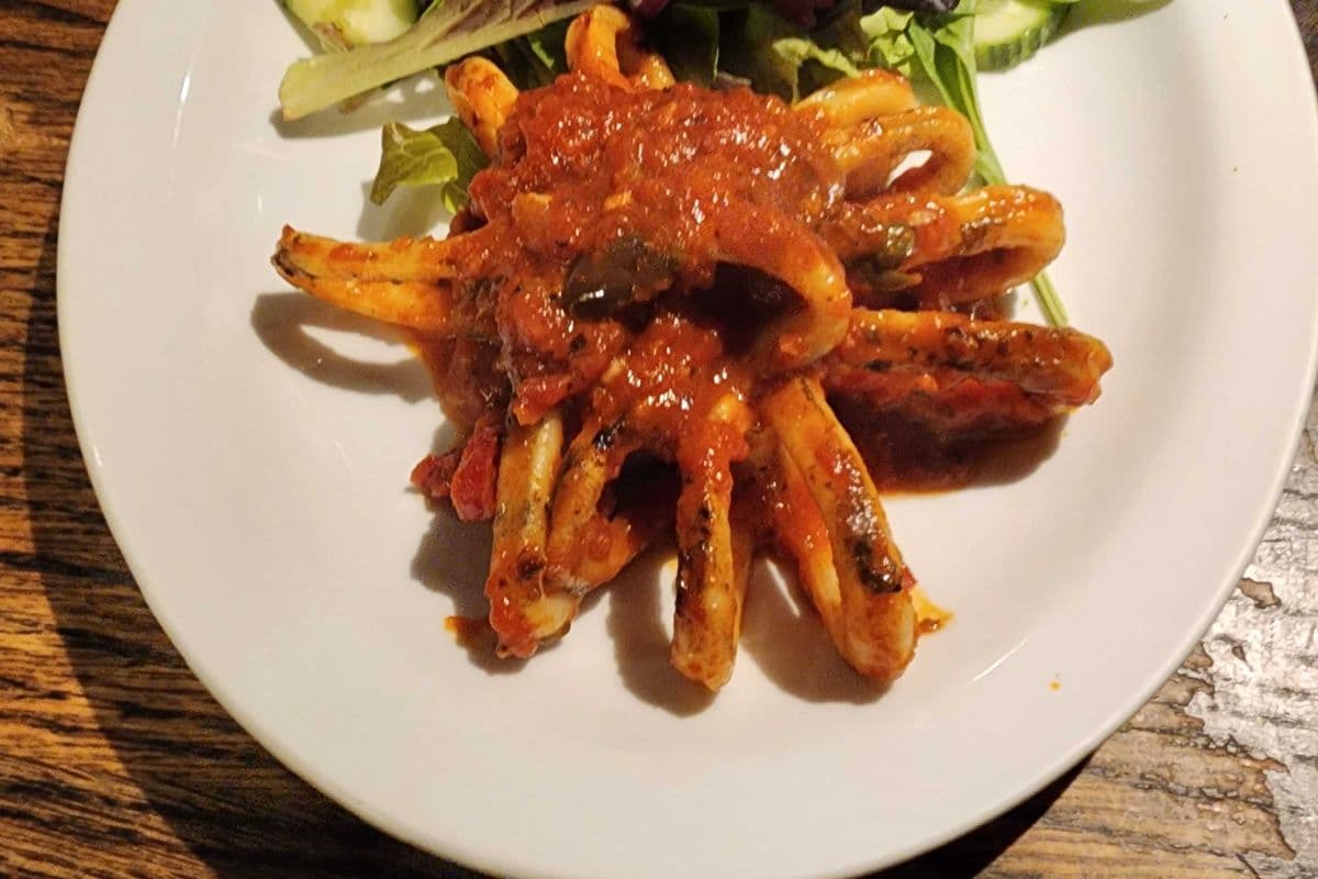 Grilled Calamari