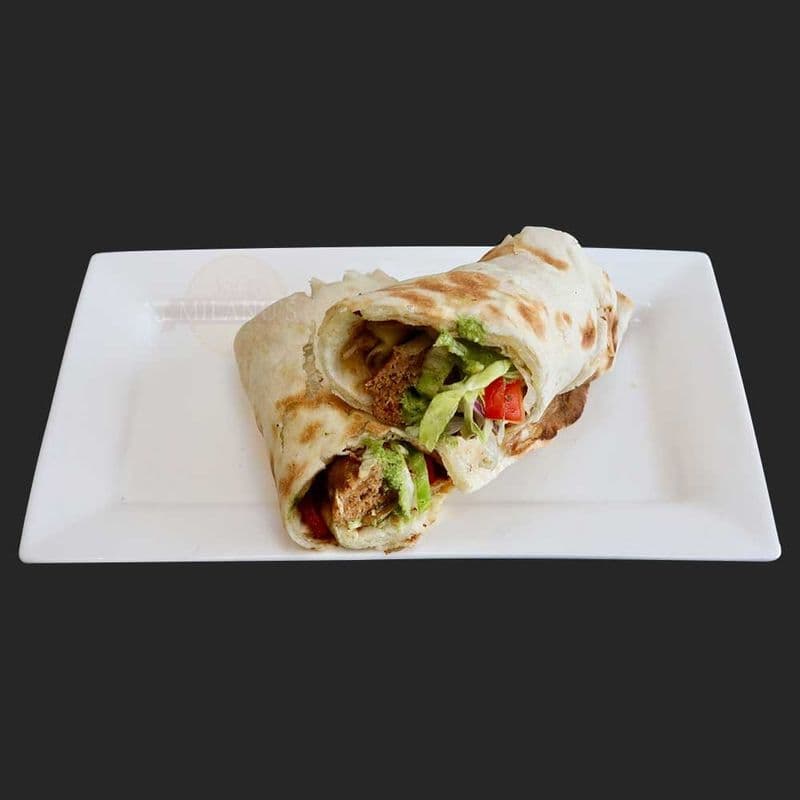 Chicken sheekh wrap