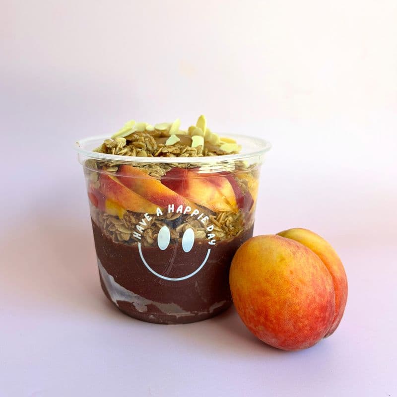 Peach Cobbler Açaï Bowl (V, DF)