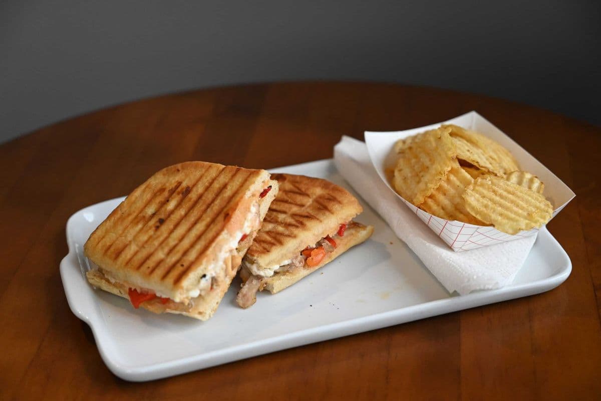 O’ Goat and Chicken Sandwich