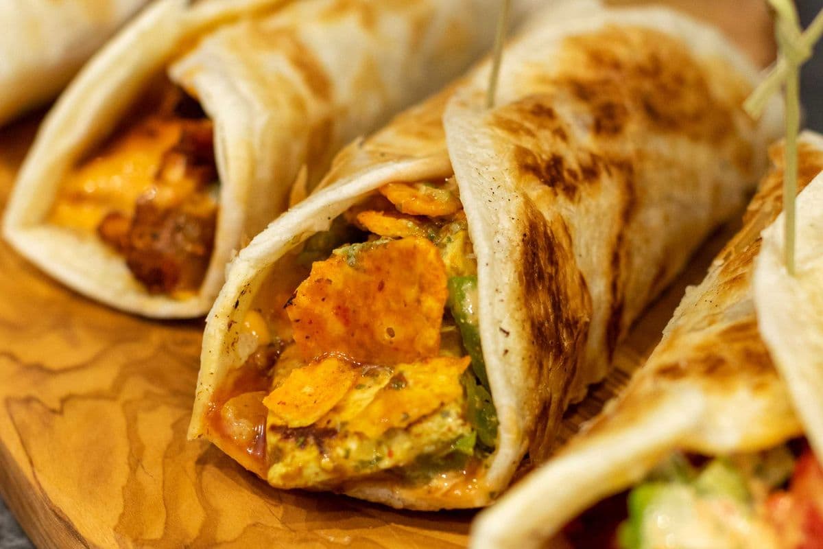 Veggie Paratha Roll