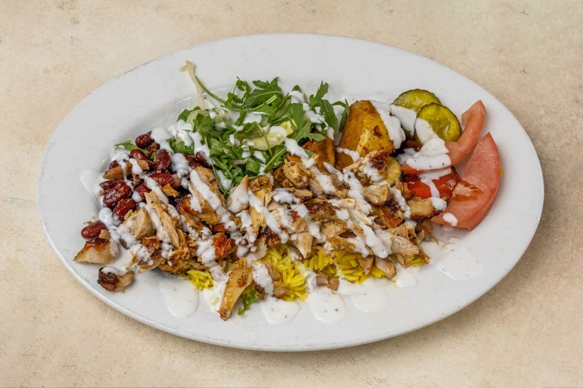 Chicken Shawarma Dinner Plate