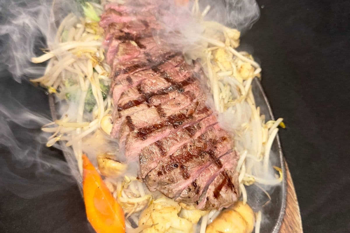 Steak teriyaki