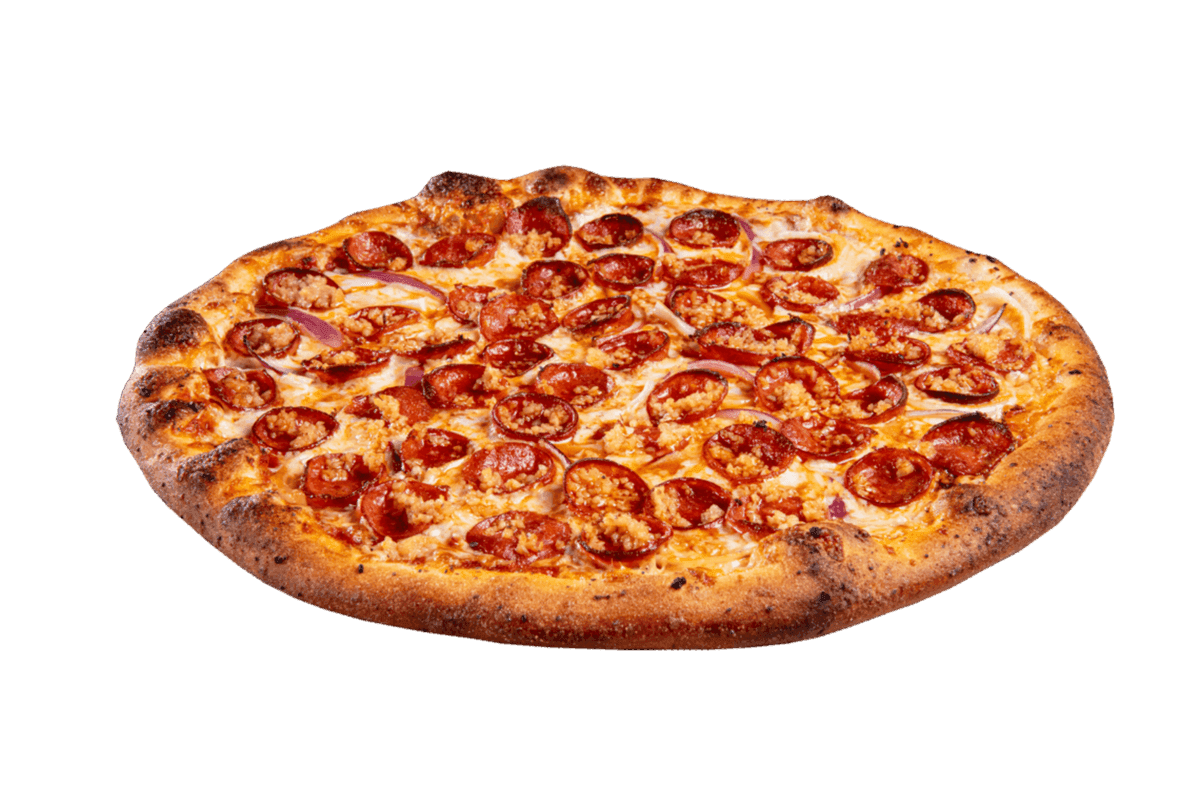 CAULIFLOWER 12" - Stinkin' Cup N Char Pepperoni Pizza
