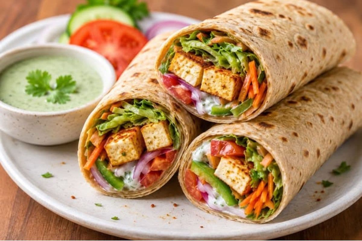 Tandoori Paneer Wrap