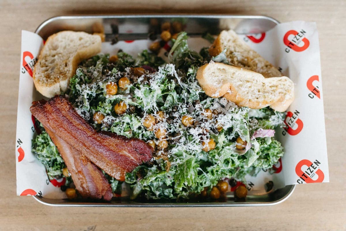 Kale Caesar Salad