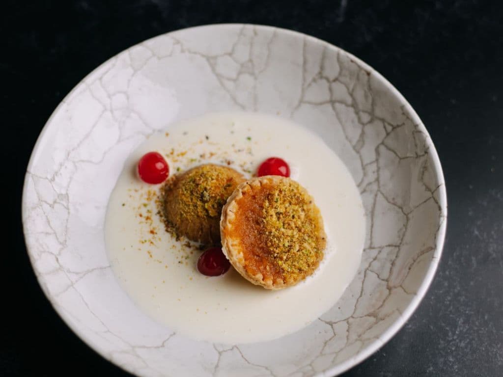 Moong Dal Halwa Pie