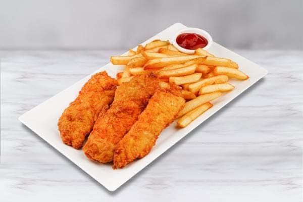 Crispy Chicken Tenders (3 Pcs) (Kids Meal)