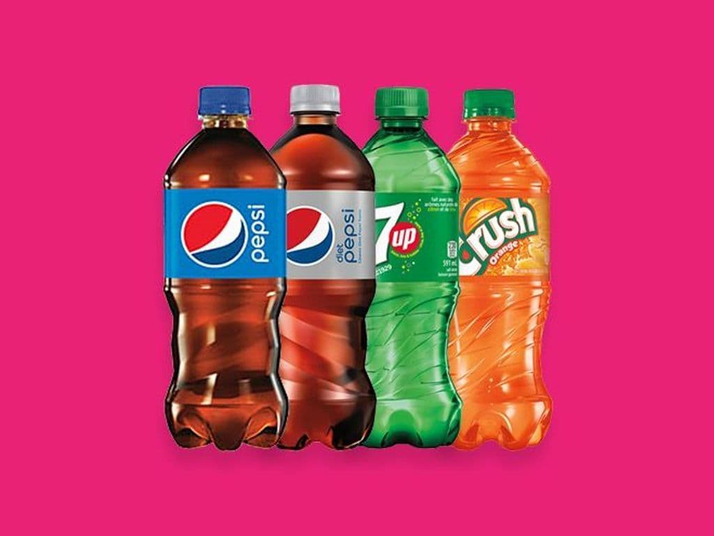4 Bottles Pop