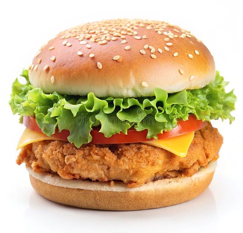 Chicken Burger Platter