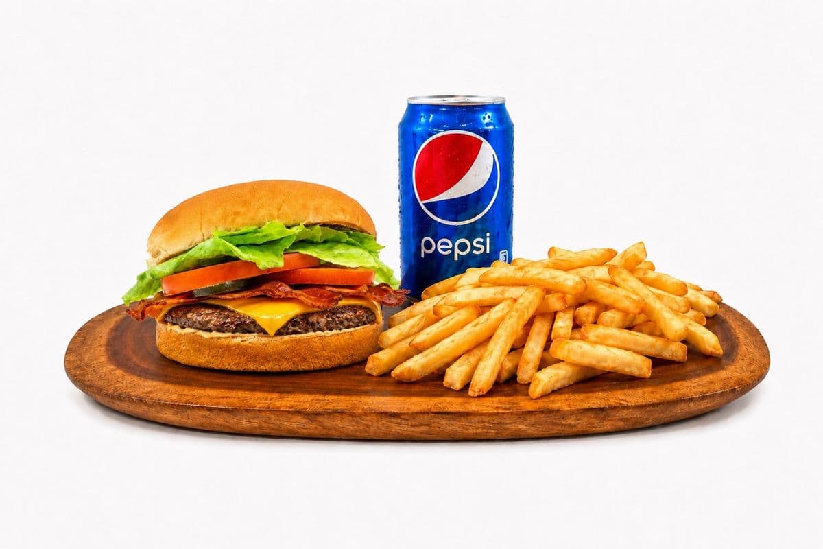 Dads Burger Combo