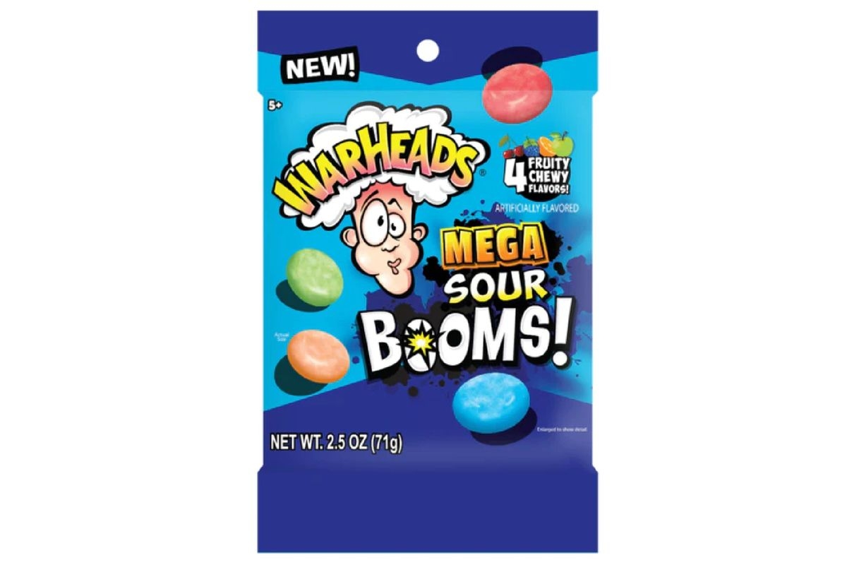 Warheads Mega Sour Booms