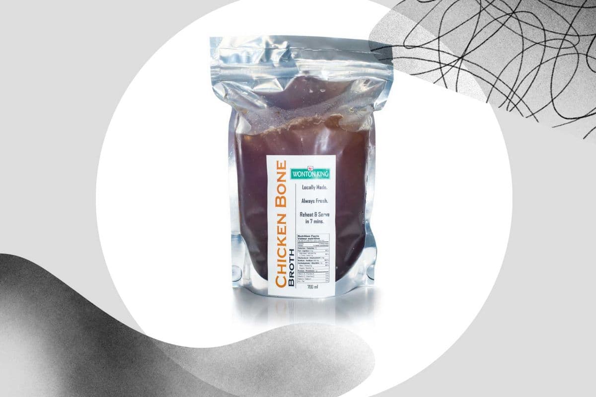 Frozen Chicken Bone Broth