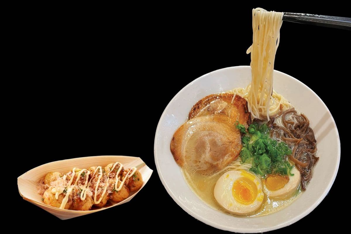 Tonkotsu Ramen Combo 2_ Takoyaki 4pcs