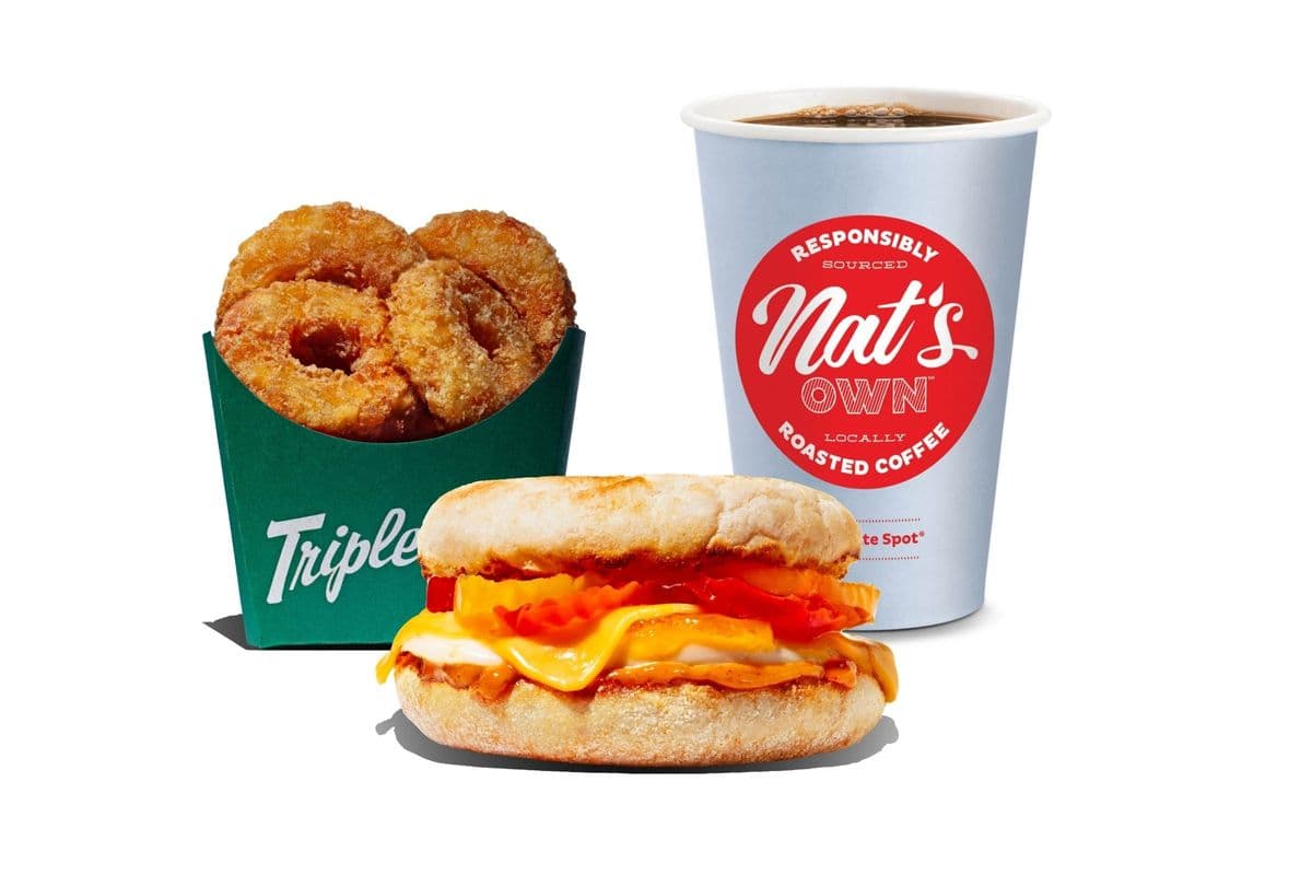 Spicy Chipotle English Muffin Combo
