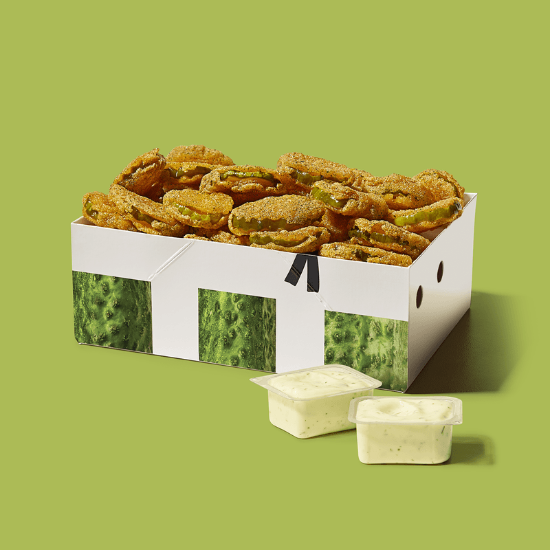 Large Fried Pickle Chips