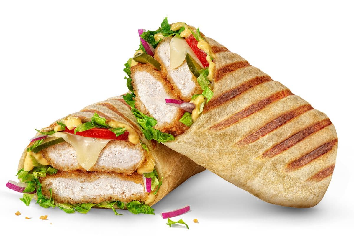 Wrap Poulet croustillant, grand format / Crispy Chicken Wrap (Large) (890 Cals)