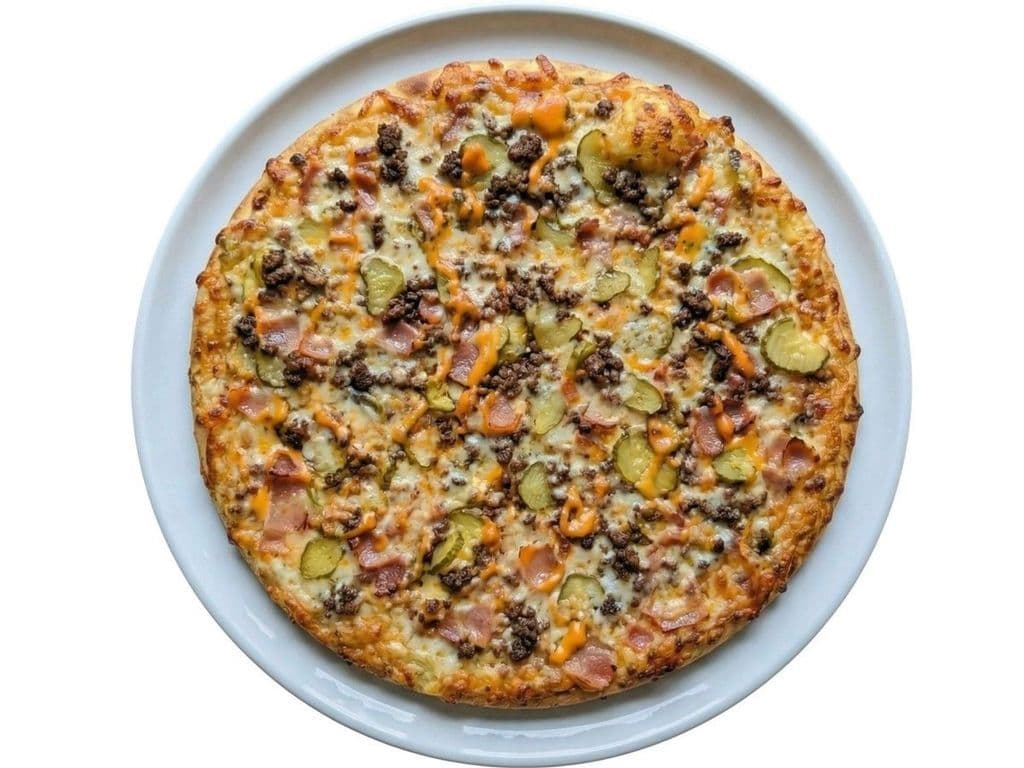 Cheeseburger Pizza