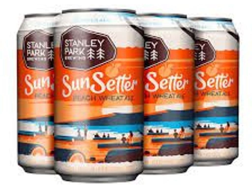 Stanley Park Sunsetter Wheat Ale Cans (355 ml x 6 ct)