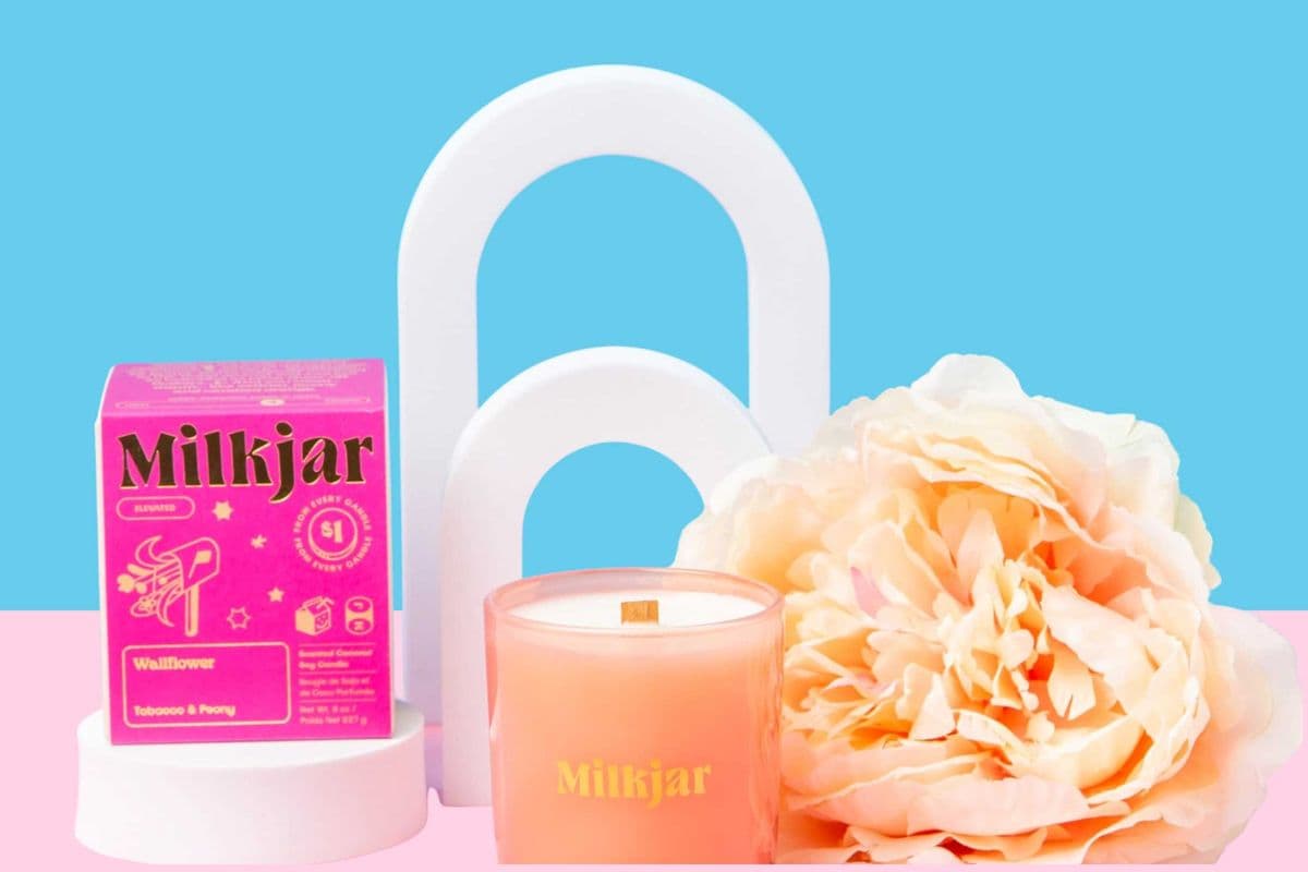 Milkjar Wallflower Candle