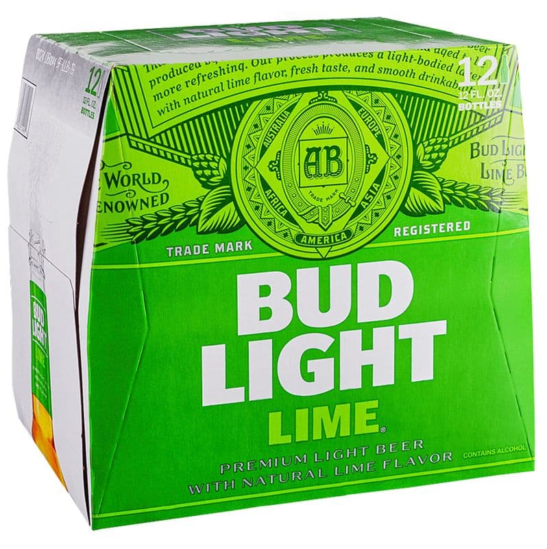 Bud Light Lime (12 Pack Bottles)