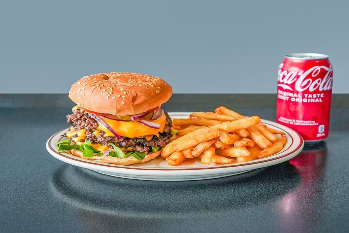4. Four Patty Burgur Combo