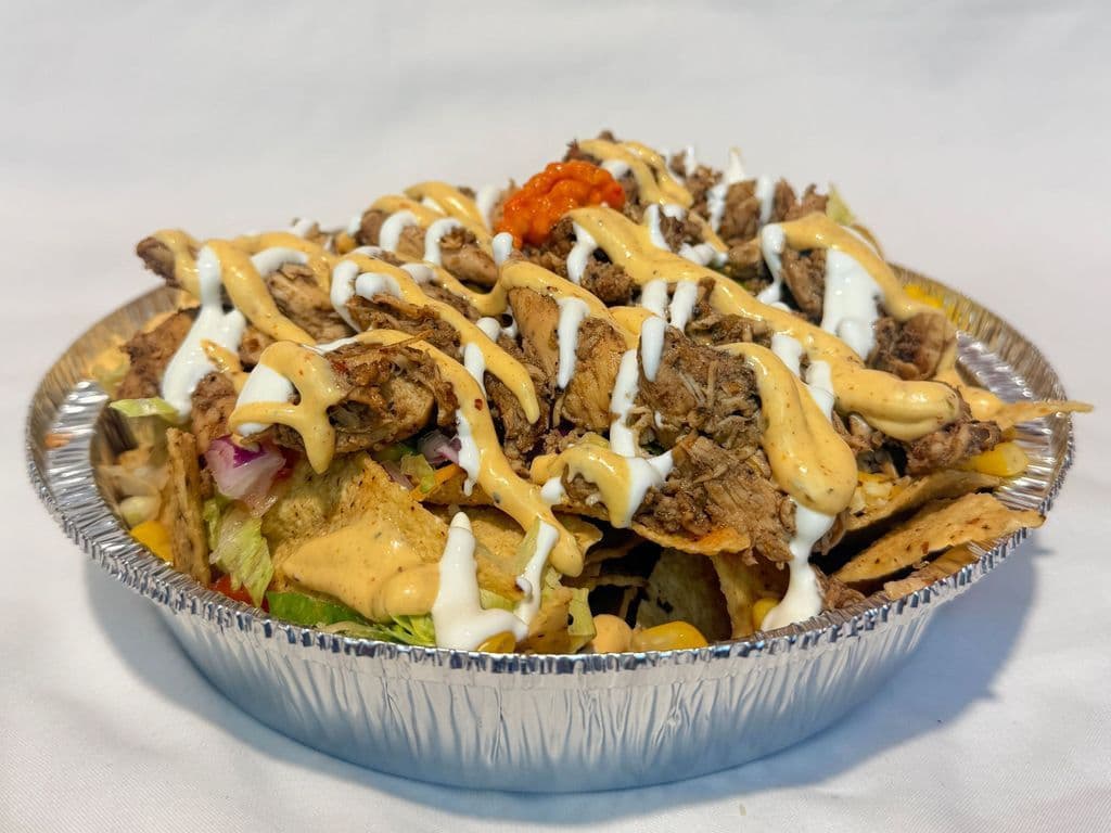 Jerk Chicken Nachos