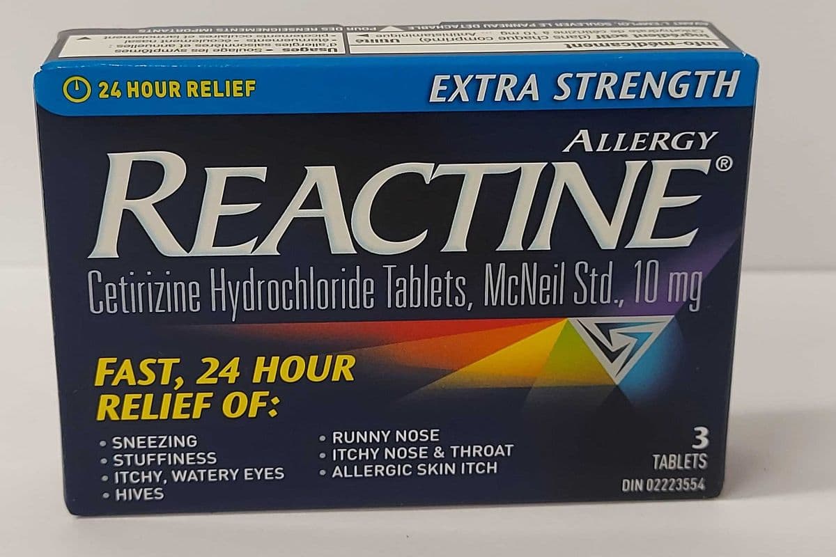 Reactine Allergy Extra Strength (3pc)