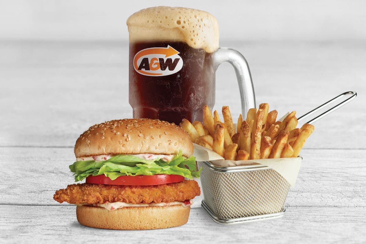 Spicy Habanero Chicken Burger Combo