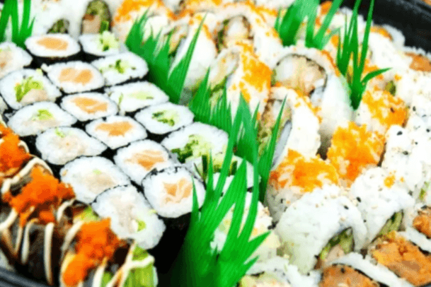 Vegetable sushi tray(56pcs)