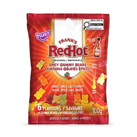 Huer Franks Spicy Bears 100g
