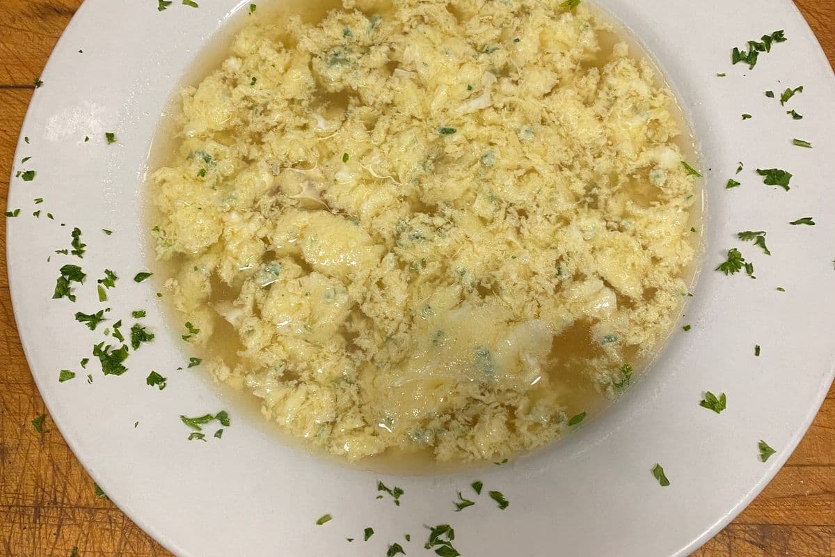 Stracciatella Soup