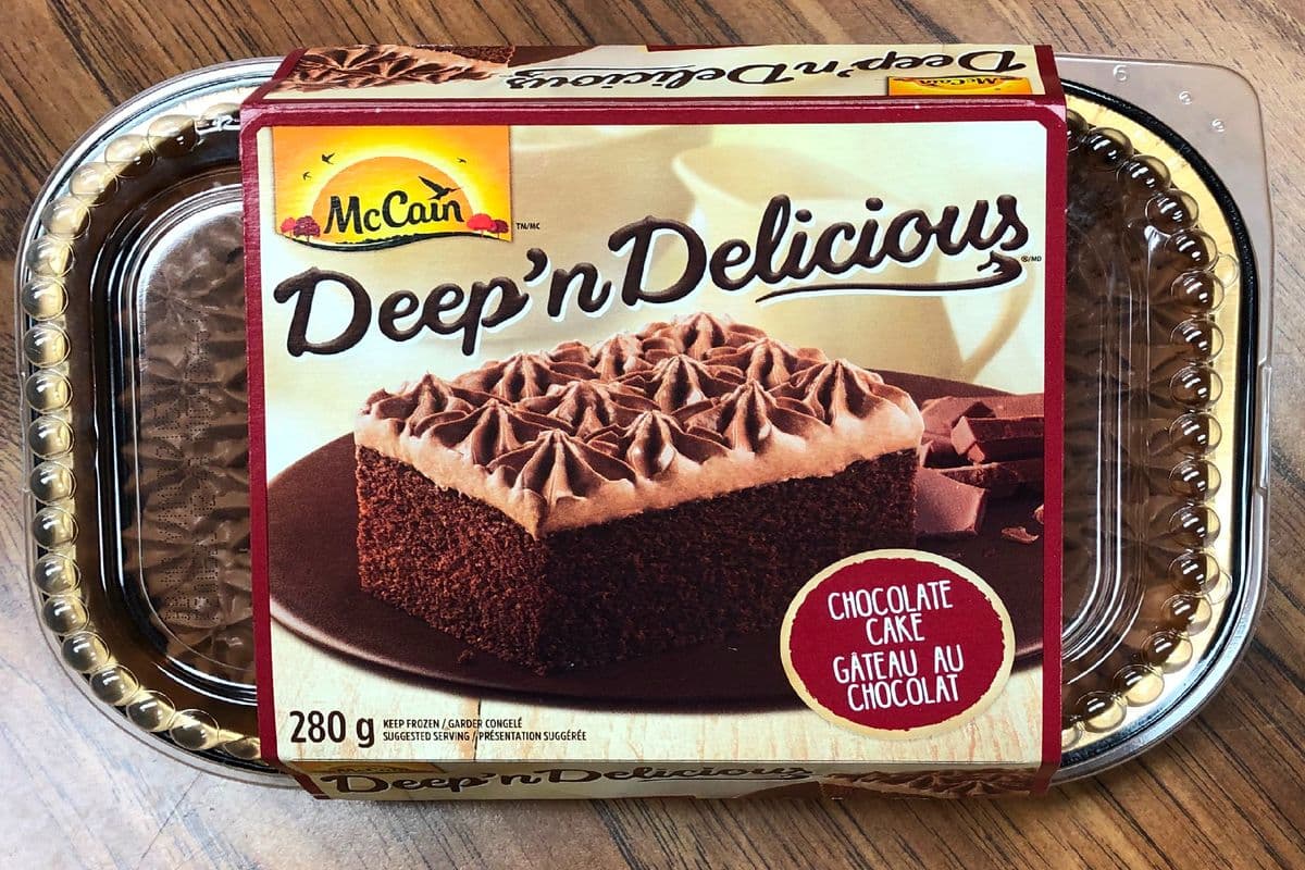 McCain's Deep 'n' Delicious Chocolate Cake