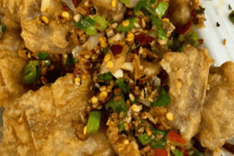 83. Deep-Fried Salt and Pepper Pork Chop