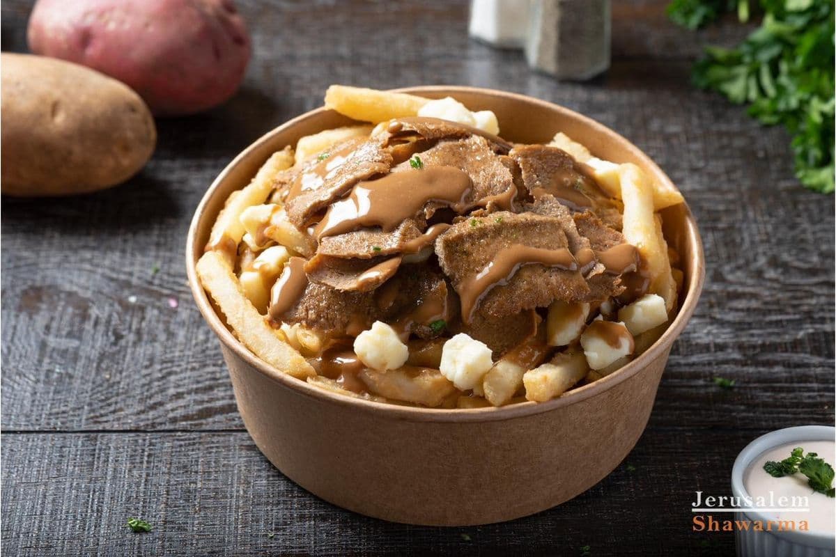 Beef Donair Poutine