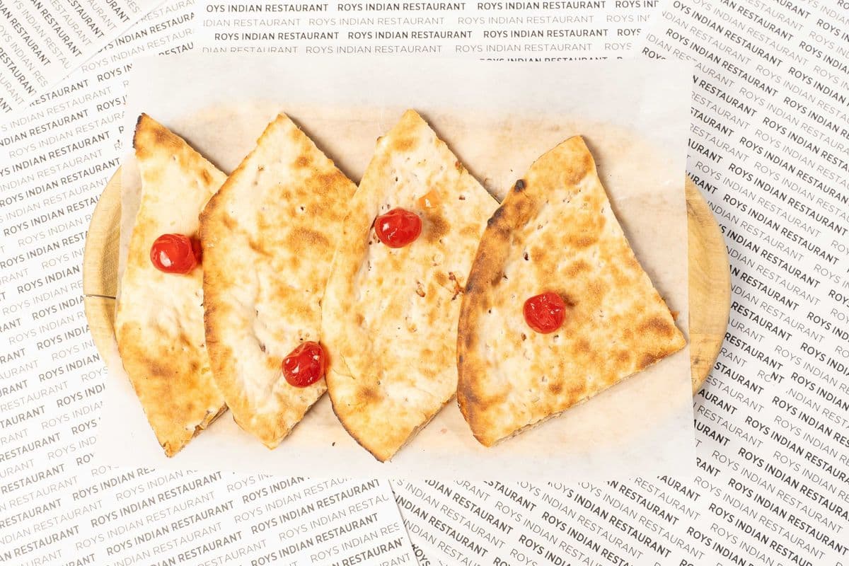 Dry fruits stuffed Naan