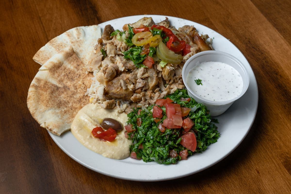 Chicken Shawarma on Rice