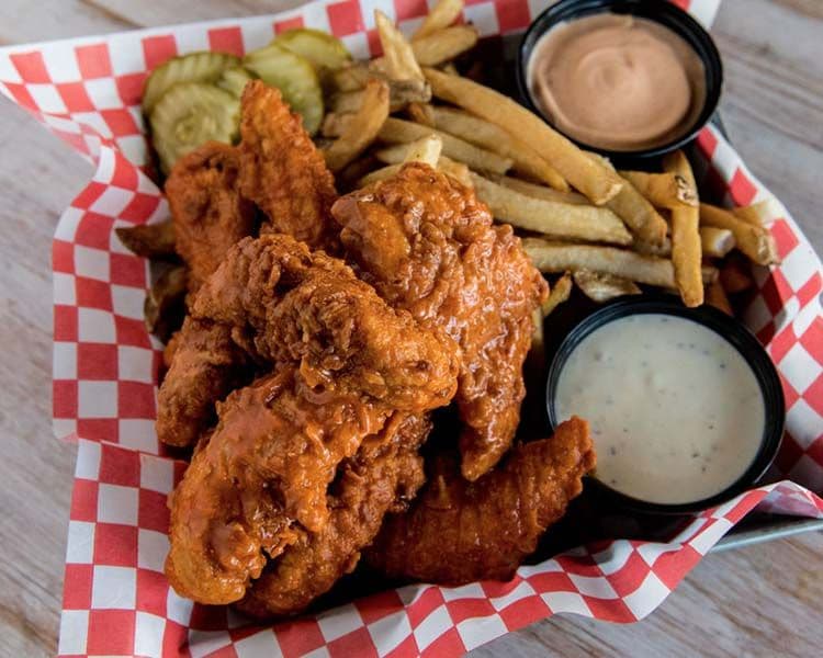 Sauced + Tossed Chicken Finger Combo 8 Piece