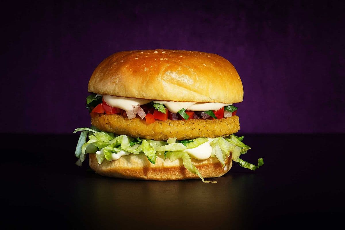 Cashew Chickpea Burger