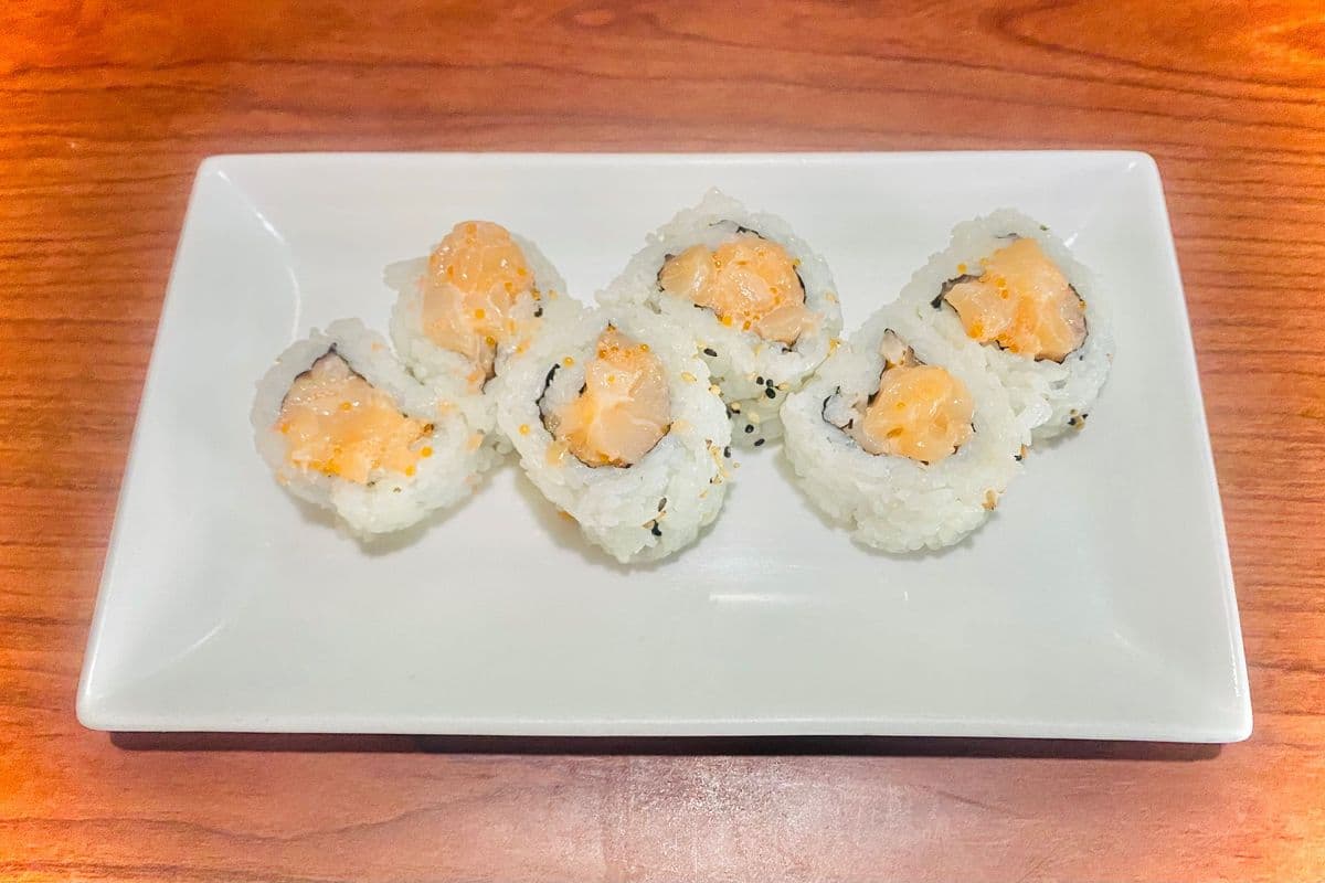 Chopped Scallop Roll