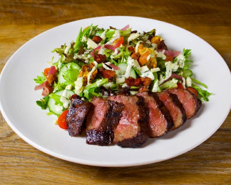 Steak and Blue Salad