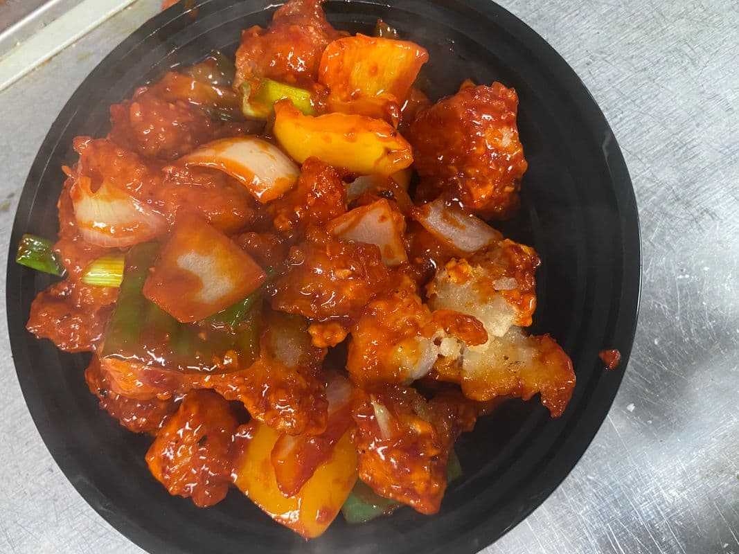 Cheese Chilli ( chilli paneer )