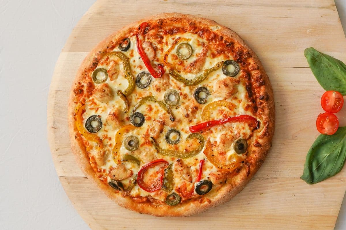 Pizza poulet / Chicken Pizza