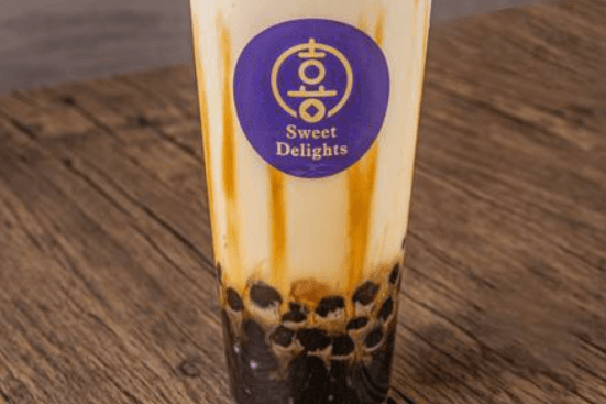 B2. Black Sugar Pearl Milk Tea 喜糖黑糖珍珠奶茶