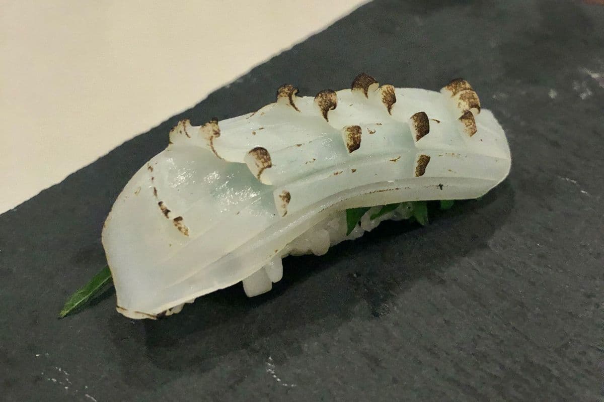Ika Squid Nigiri